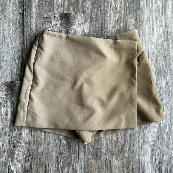 Zara Women's Tan and Brown Skirt size S - Picture 1 of 5